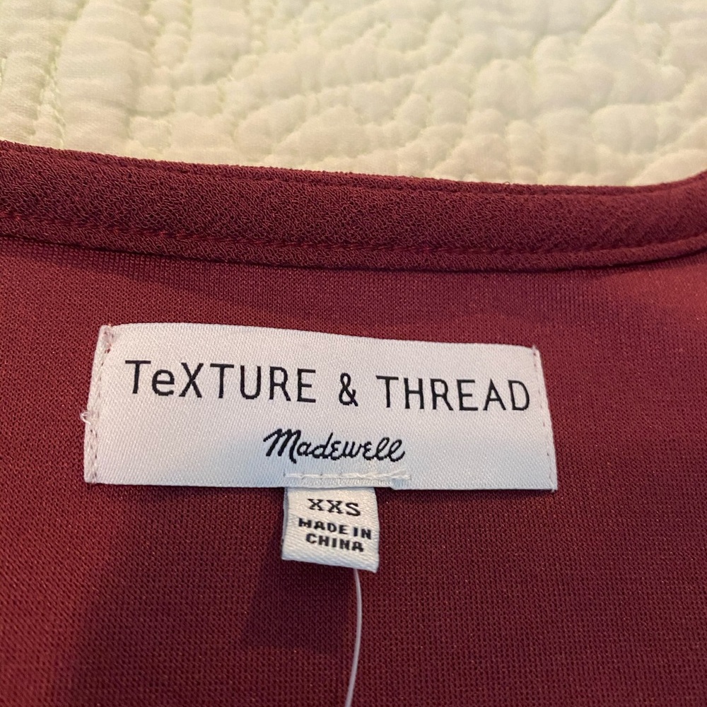 Madewell Balloon Sleeve Dress with Turtleneck - Picture 7 of 9